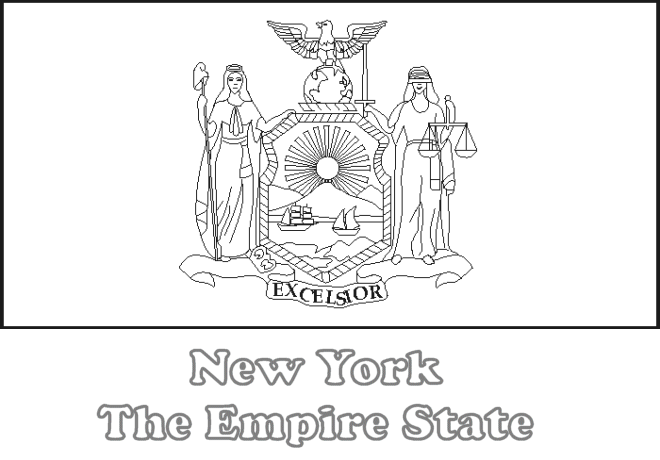 New York state flag