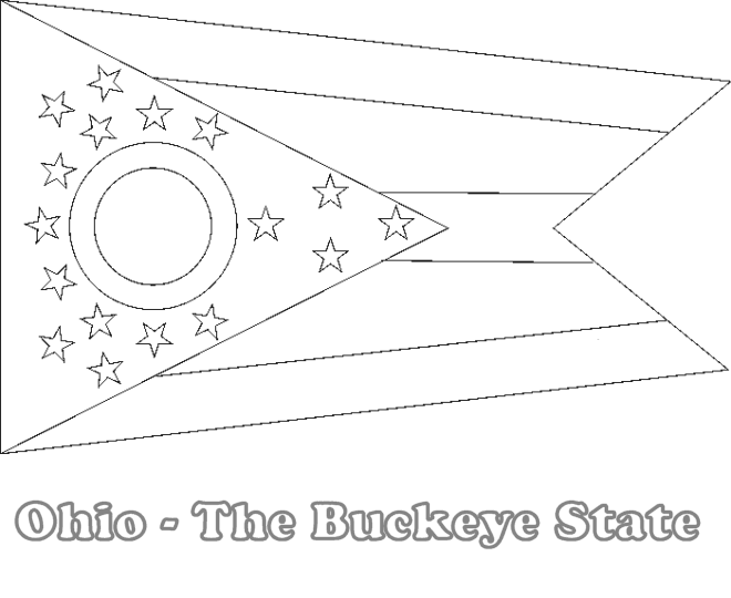 Ohio state flag