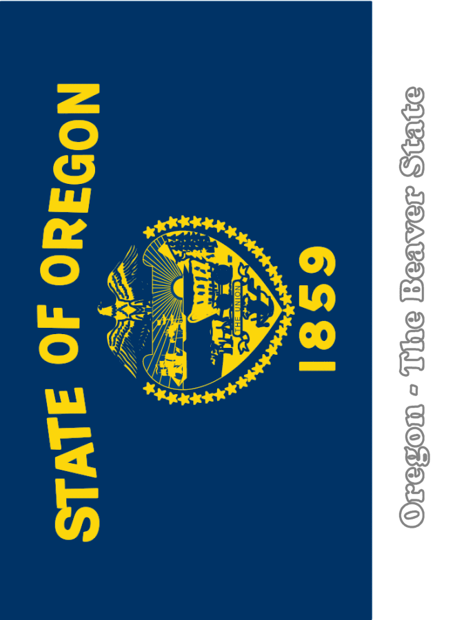 Oregon state flag