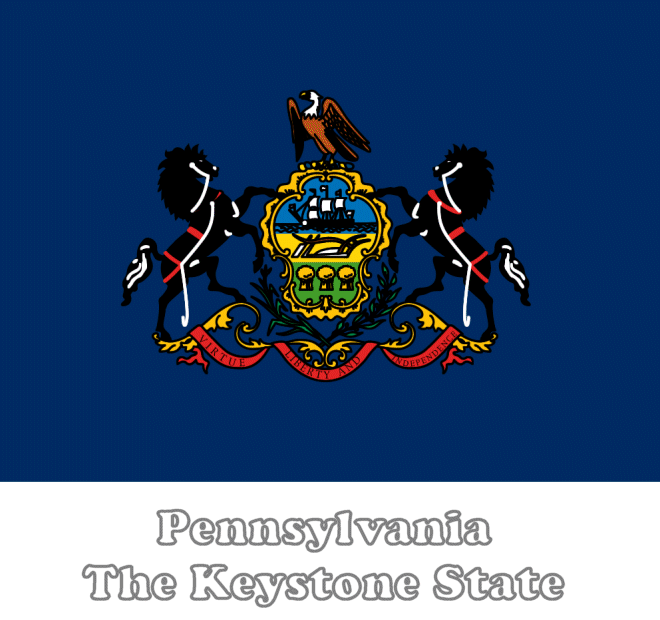 Pennsylvania state flag