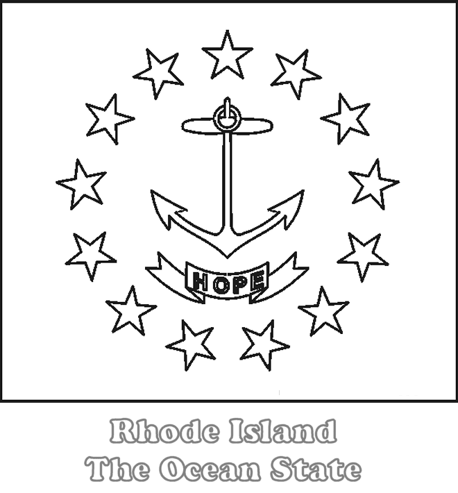 Rhode Island state flag