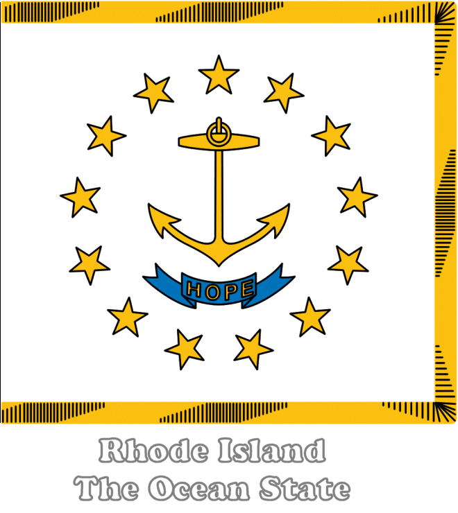 Rhode Island state flag