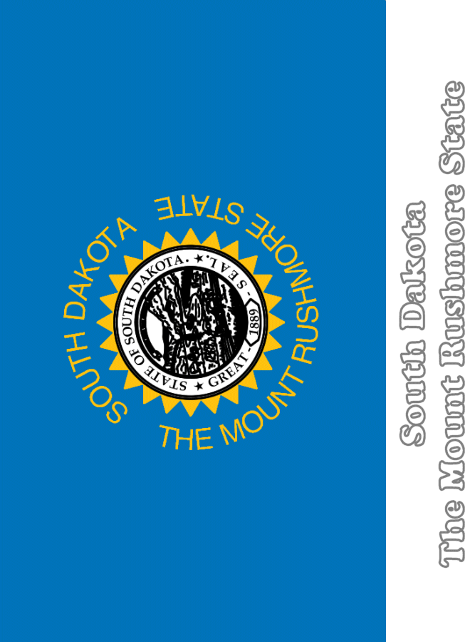 South Dakota state flag