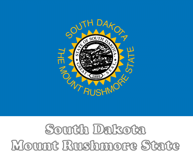 South Dakota state flag