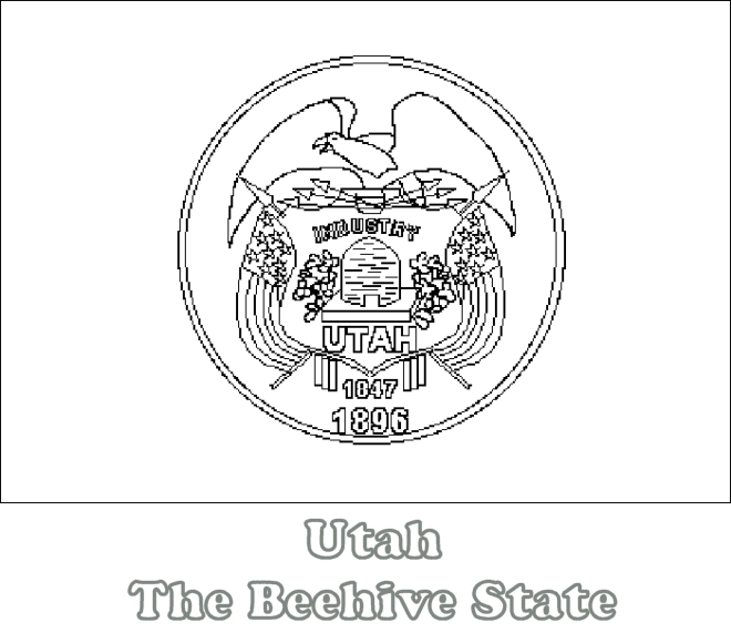 Utah state flag