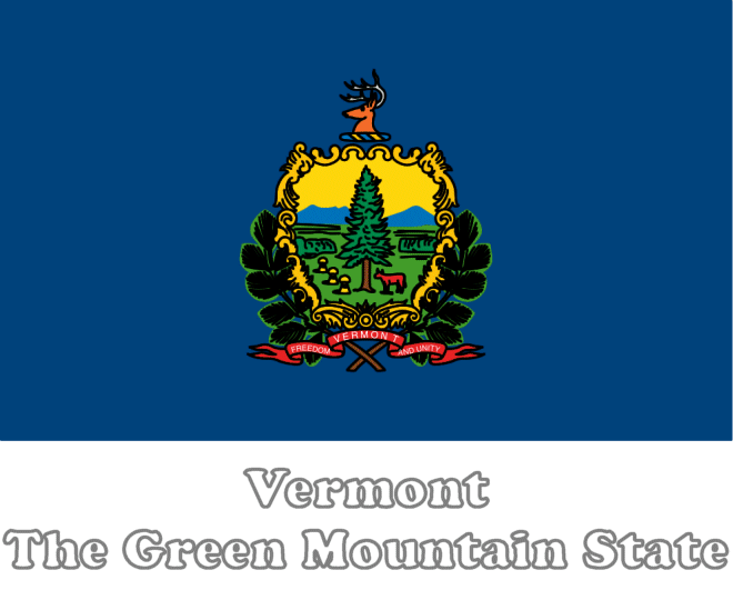 Vermont state flag