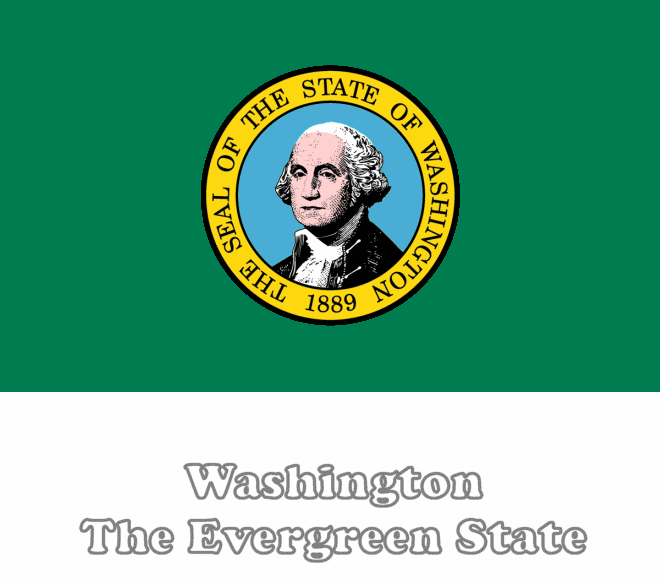 Washington state flag