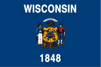 Wisconsin state flag