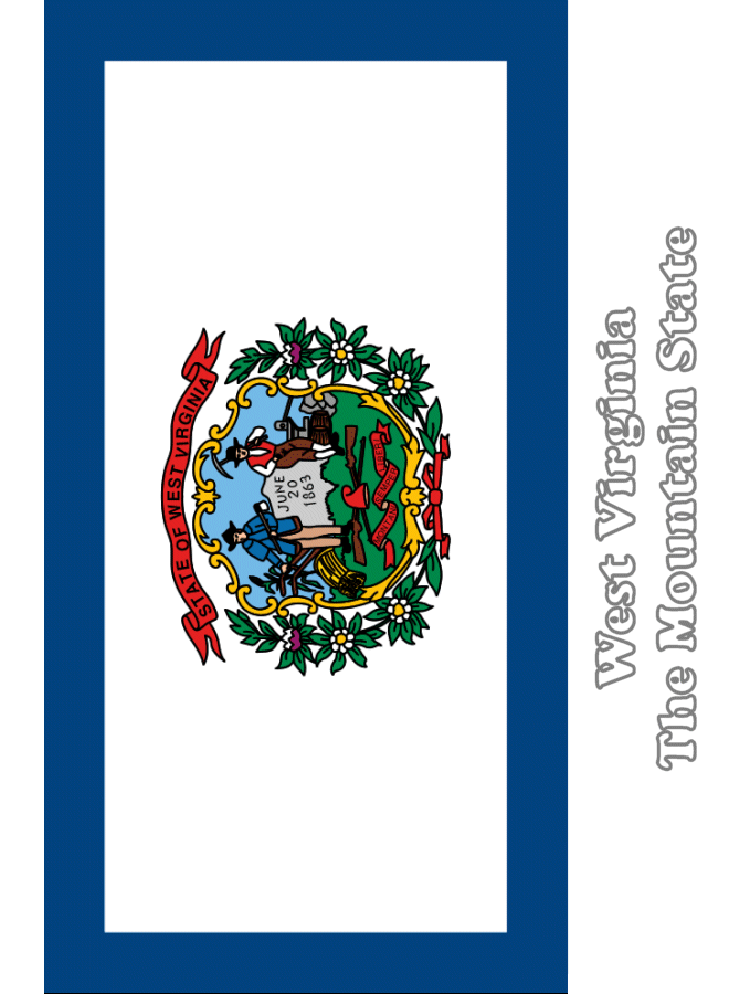 West Virginia state flag