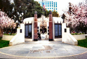 California state California Vietnam veterans war memorial