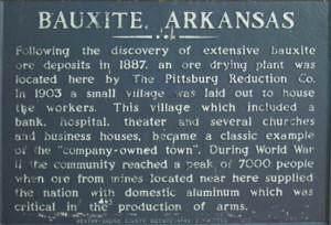 Bauxite, Arkansas Commemoration