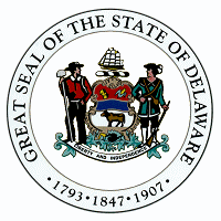 delaware state seal coloring page