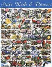 State Birds & Flowers 1000-pc Puzzle